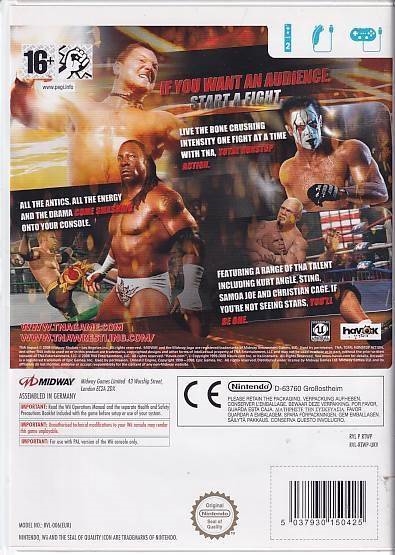 TNA Impact Total Nonstop Action Wrestling - Wii (B Grade) (Genbrug)